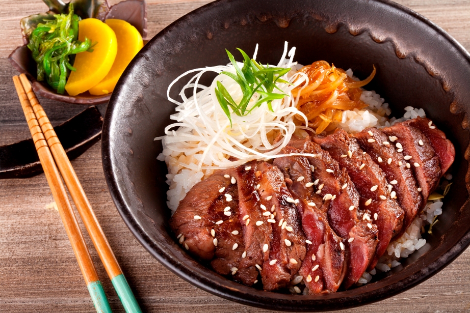 Asian style steak