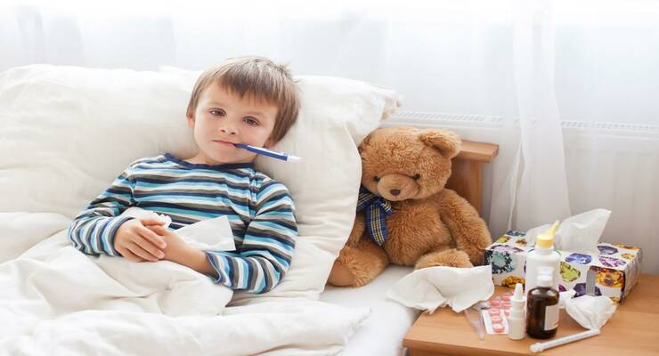 Фото к статье: Почему ребенок часто болеет