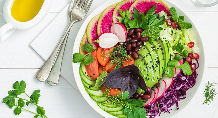 Фото к статье: Лучшие рецепты витаминных салатов