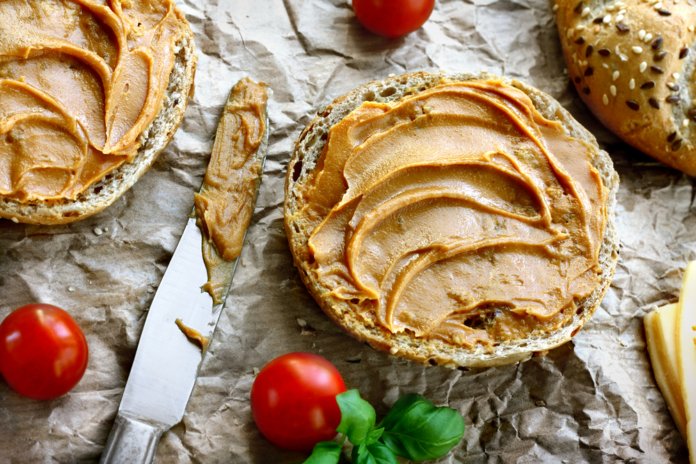 Булочки с арахисовой пастой рецепт