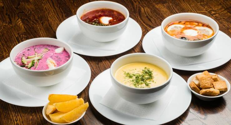 Фото к статье: 4 оригинальных супа для воскресного обеда