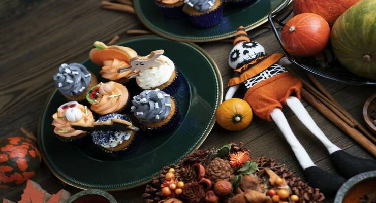 Фото к статье: Что приготовить на Хэллоуин детям: рецепты сладостей
