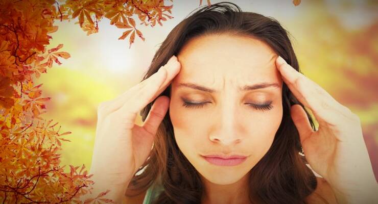 Фото к статье: Почему мигрень обостряется осенью