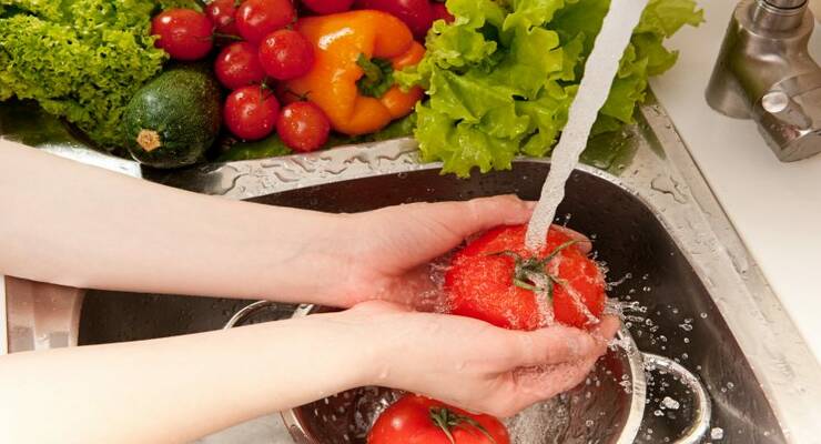 Фото к статье: Как правильно мыть овощи и фрукты