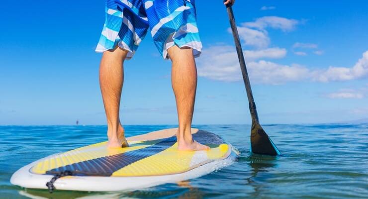 Фото к статье: Сап-серфинг: 6 советов для новичков