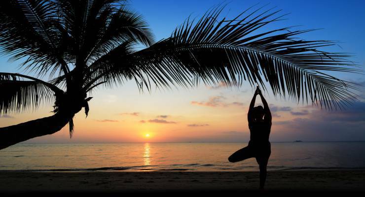 Фото к статье: Как организовать свою практику йоги в путешествии