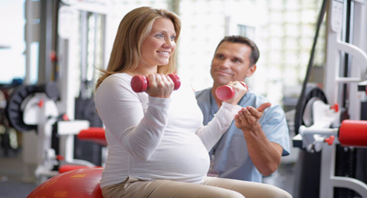 Фото к статье: Спорт во время беременности: второй триместр