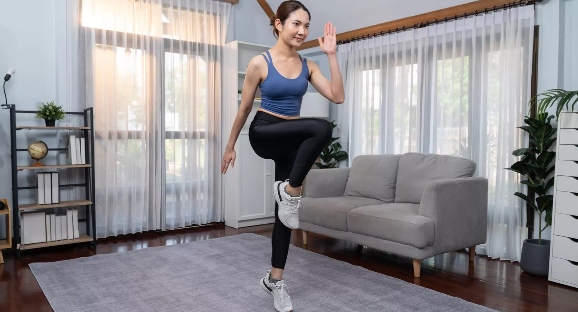 Фото к статье: Жиросжигающая HIIT-тренировка: 10 упражнений для продвинутых (видео)