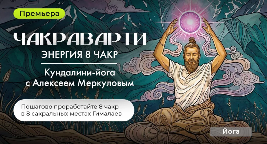 Чакраварти — энергия 8 чакр. Кундалини-йога с Алексеем Меркуловым