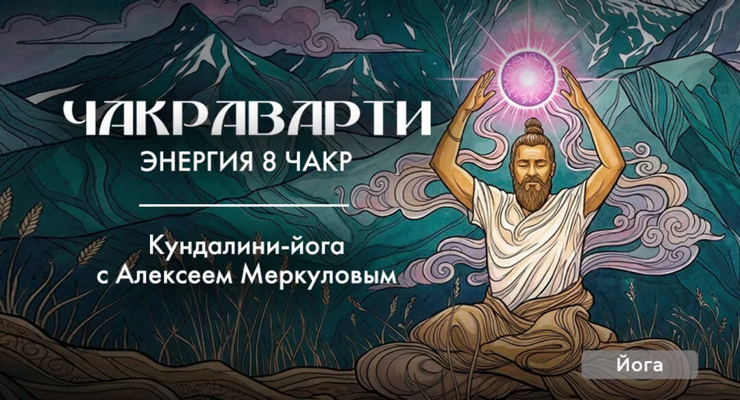 Чакраварти — энергия 8 чакр. Кундалини-йога с Алексеем Меркуловым